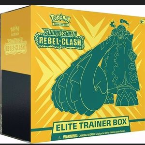 Pokemon Sword & Shield Rebel Clash ETB (Sealed)